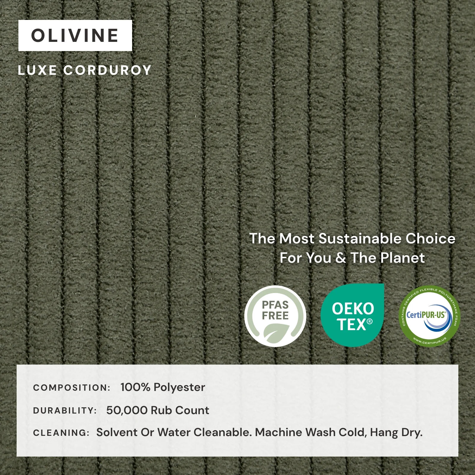 Elevate Comfort Layer for 8-Seater U-Sectional in Olivine - Image 7
