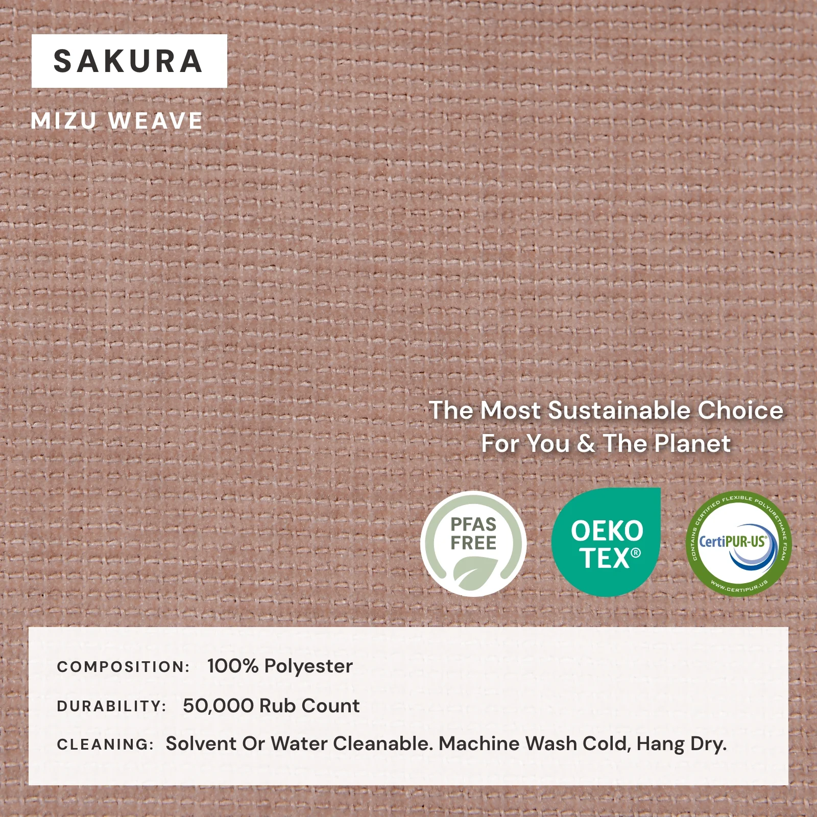 Elevate Comfort Layer for 8-Seater U-Sectional in Sakura - Image 7