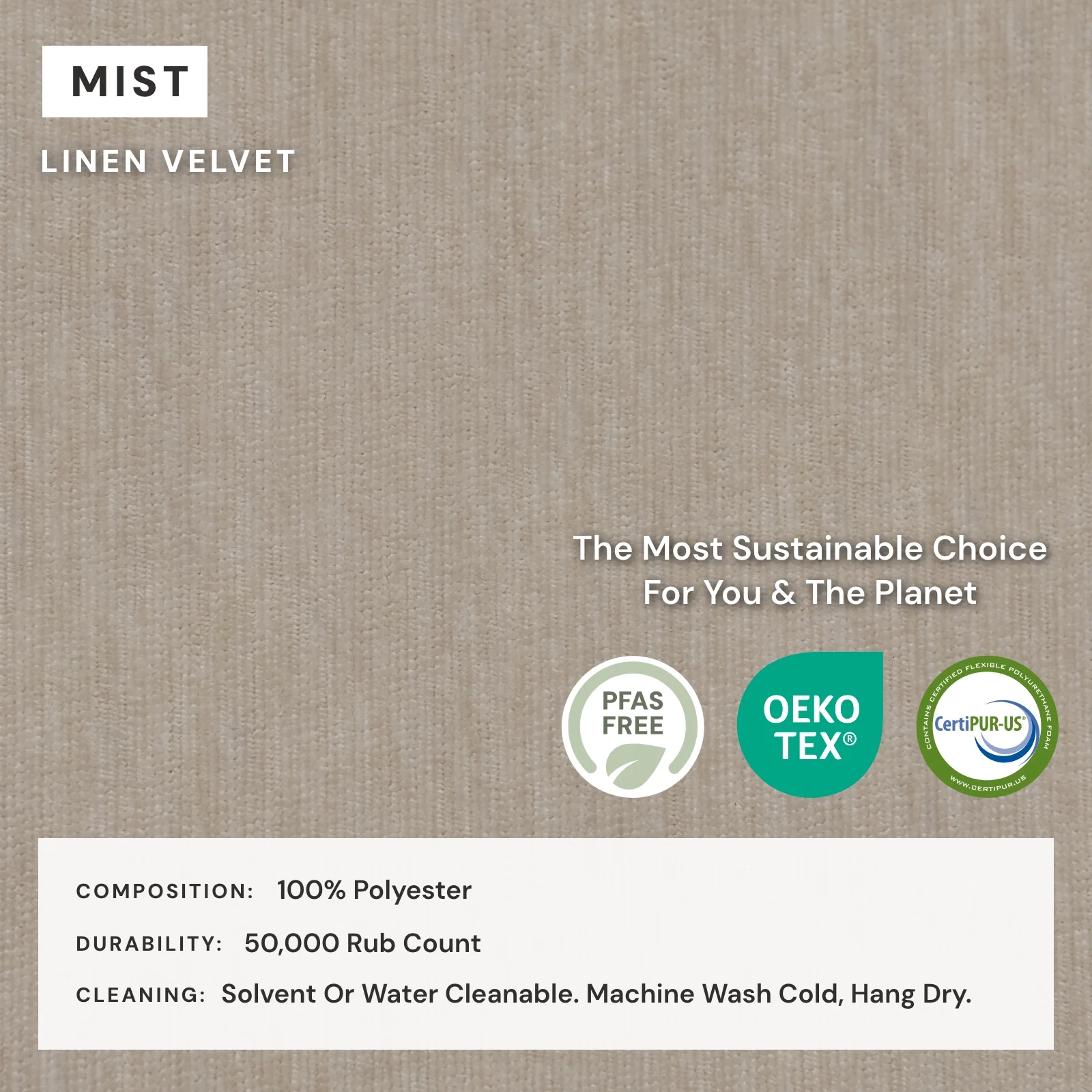 Elevate Comfort Layer for 9-Seater U-Sectional in Mist - Image 7
