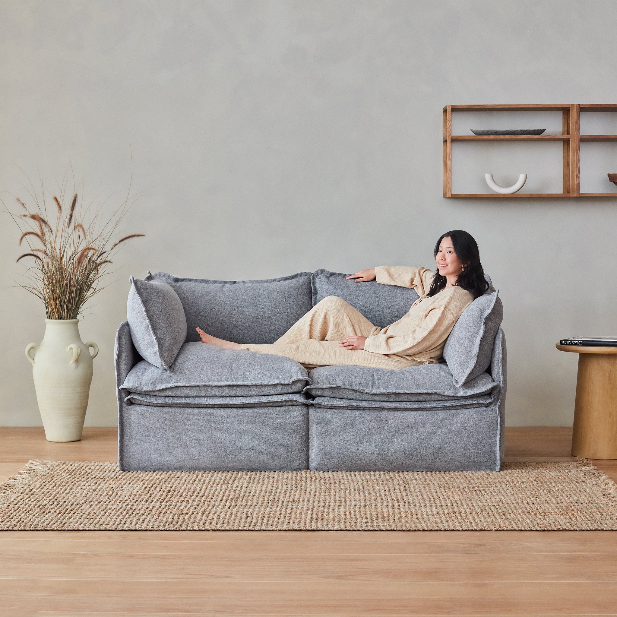 Elevate Comfort Layer for Armchair Set in Mist - Image 3