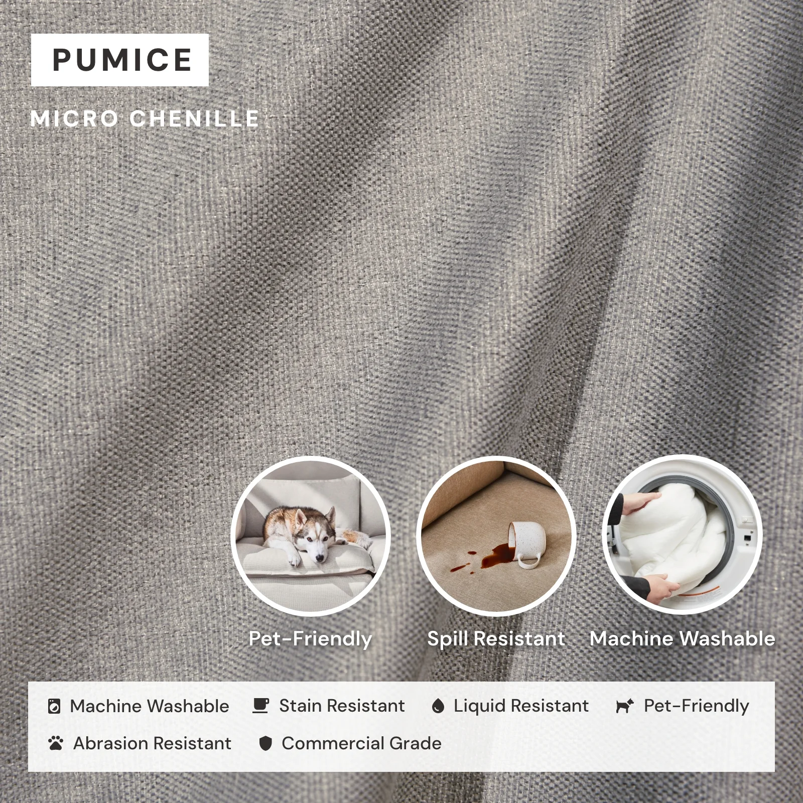 Elevate Comfort Layer for Armchair Set in Pumice - Image 6